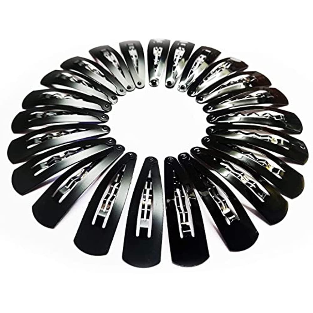 Agnirva Set of 24 Pcs Big Size Tik Tak Hair Clip/Pins Premium Metal Black Triangular Hair Accessories Hair Pins or Clips for Girls and Women - Black Tic Tac (24 Pcs Big) (B09YP5314G) Amazon Price History, Amazon Price Tracker