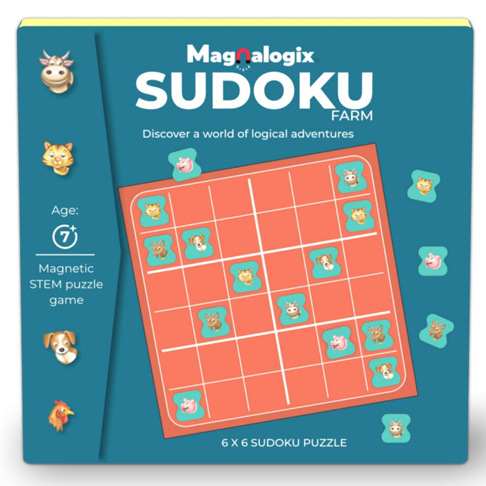 Buy Magnalogix Magnetic Sudoku Game for Kids 6-12 Years