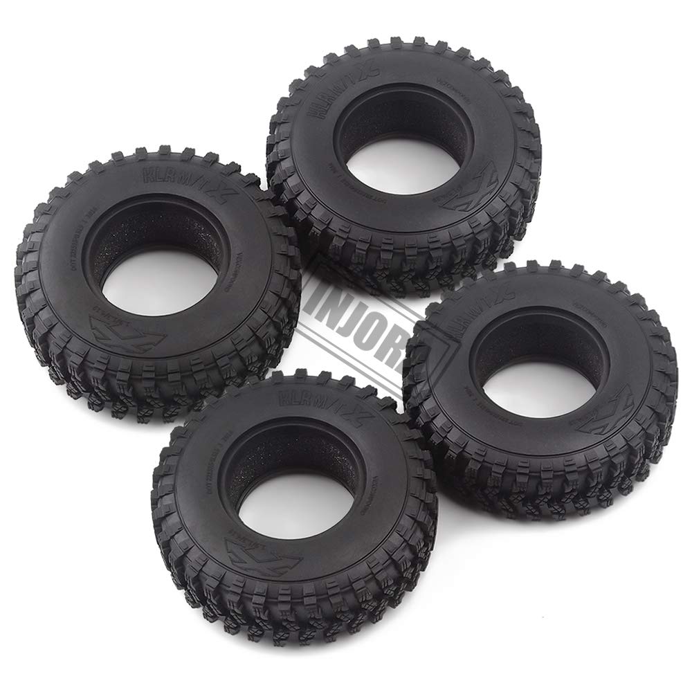 Amazon | INJORA 4PCS 1.9 1:10 RCロッククローラーアキシャルSCX10