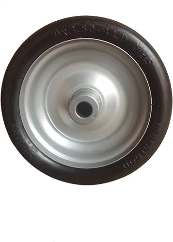 Miniatura 2 de Marathon Neumático de cortacésped plano de 9x3.50-4" con rueda, cubo centrado de 4", bujes de 34"