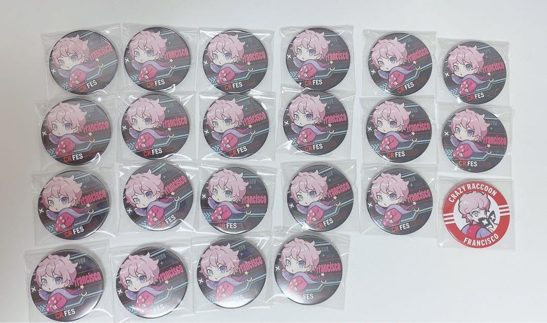 CRふらんしすこ 缶バッジ