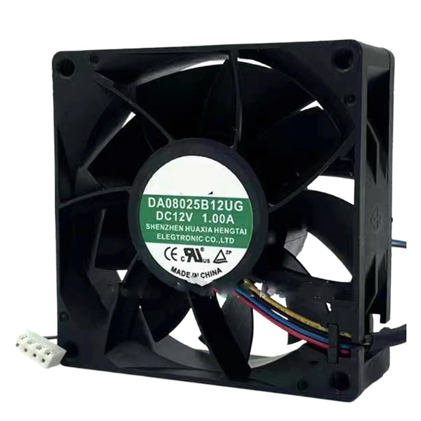 YMUGUEGH 80x80x25mm DA08025B12UR DA08025B12/B24UA/UH/UG/HG 8025 12V/24V Cooling Fan(DA08025B12HG 0.20A)