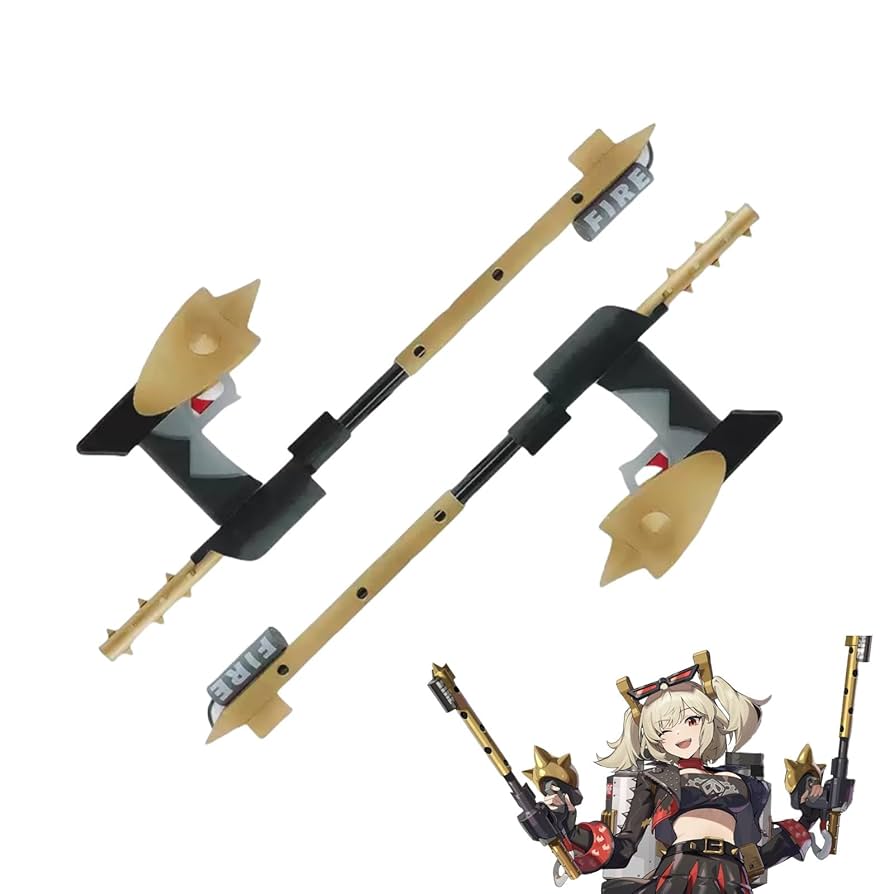 バーニス・ホワイト 武器 コスプレ Amazon.co.jp: HIWOWO ゼンレスゾーンゼロ バーニス・ホワイト