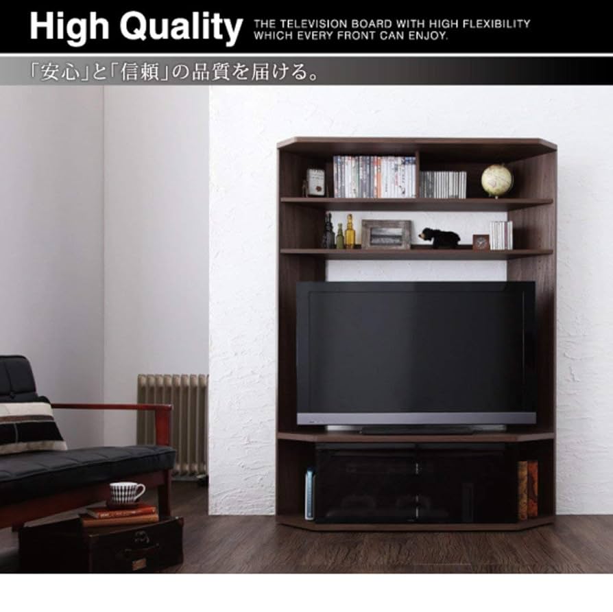 テレビボード Amazon｜薄型 ハイタイプテレビ台 ／ 壁面収納 テレビ台
