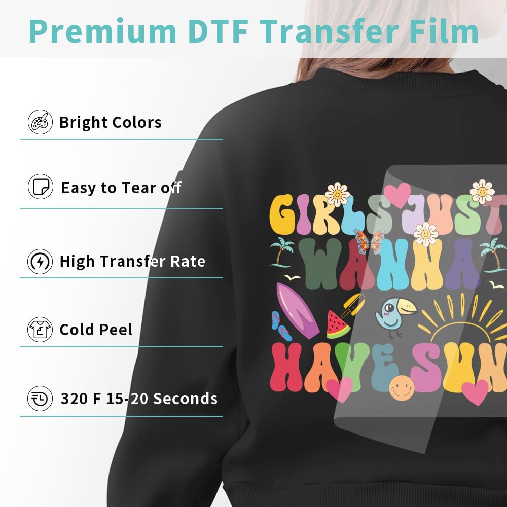 PYD Life A3 DTF Printer Bundle with DTF Curing Oven, Fume Extractor, DTF Film and DTF Powder