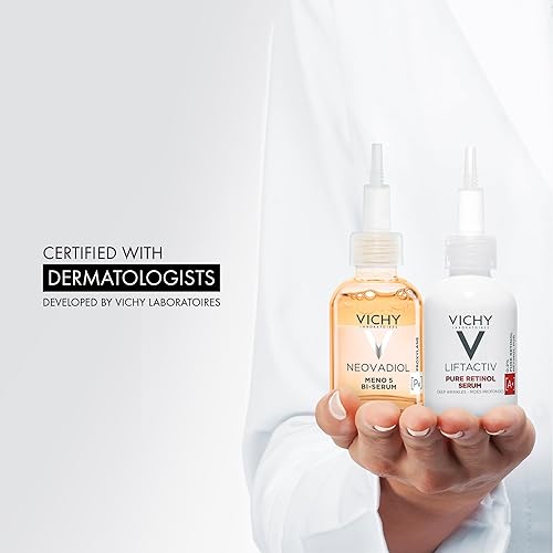 Miniatura 6 de Vichy Suero de neovadiol para peri y posmenopausia, suero antienvejecimiento para reducir arrugas y manchas oscuras, probado por dermatólogos