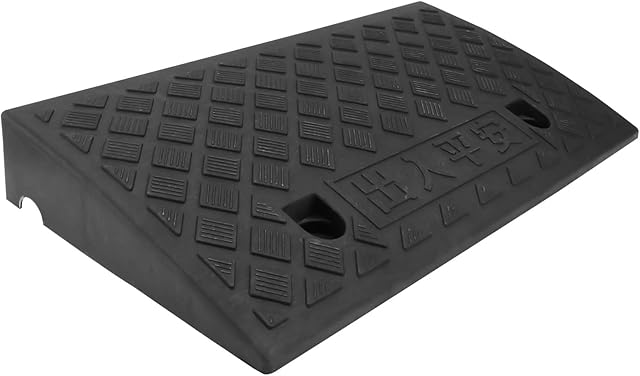 Holibanna Plastic Wheelchair Ramp Step Ramp Threshold Ramp for Thresholds Doorways and Bathroom, Car Motorcycle Trunk Bike
