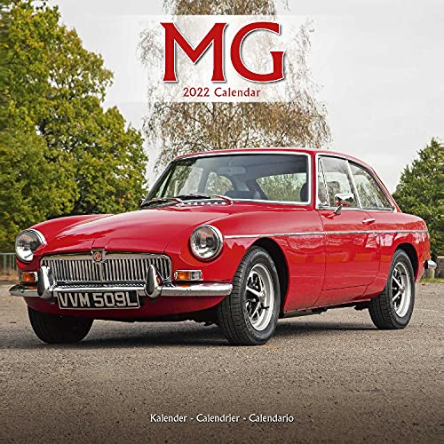MG Calendar- Calendars 2021 - 2022 Wall Calendars - Car Calendar - Automobile Calendar - MG 16 Month Wall Calendar by Avonside
