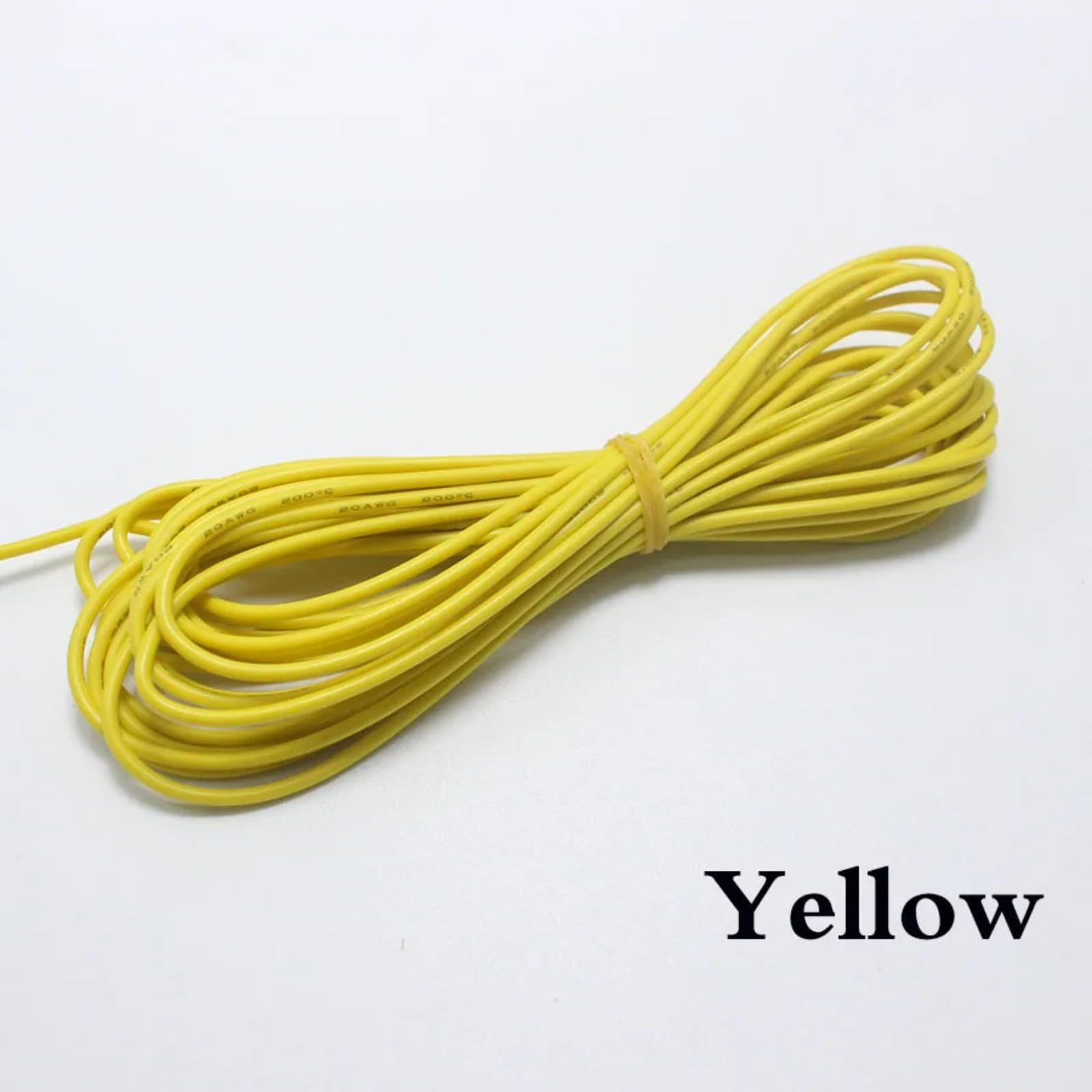 2/5/10 metros 30 AWG cable de silicio flexible RC 11/0.08TS diámetro exterior 0,8 mm cable electrónico (marrón; 10 m)