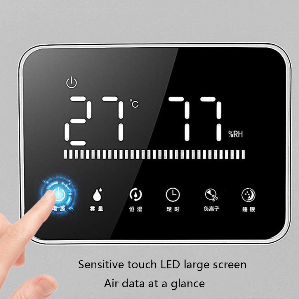 Humidifiers 23.8L Large-Capacity Industrial can be connected to the Faucet Commercial Fruit and Vegetable Fresh-Keeping Workshop Supermarket Quad-core Giant Fog Sprayer (mechanical version)