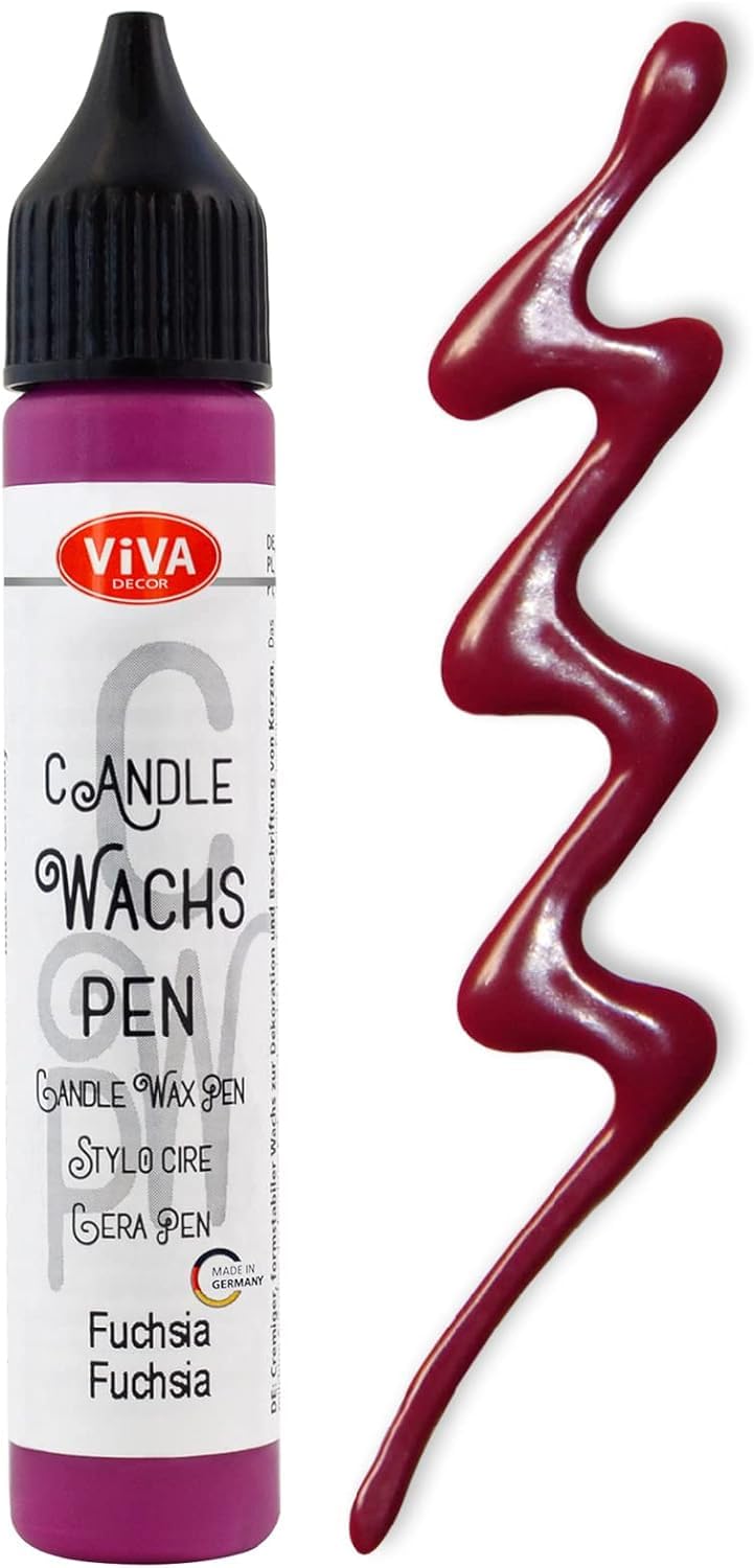 Viva Decor Candle Wax Pen - 402 Fuchsia