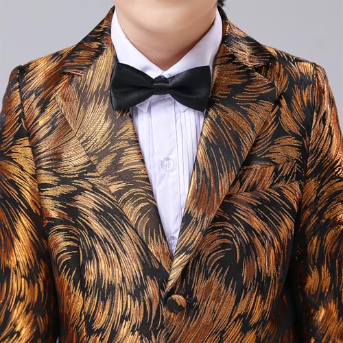 Boys Suit Jacket for Kid Wedding Ring Bearer Outfit Boys Jacket for Christmas Birthday Formal Coats Dress Clothes2