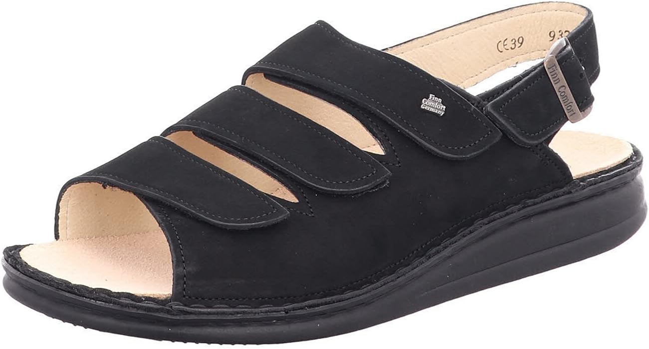 （新品）FinnComfort Amazon.com | FinnComfort Finn Comfort Schwarz Sandals, 39