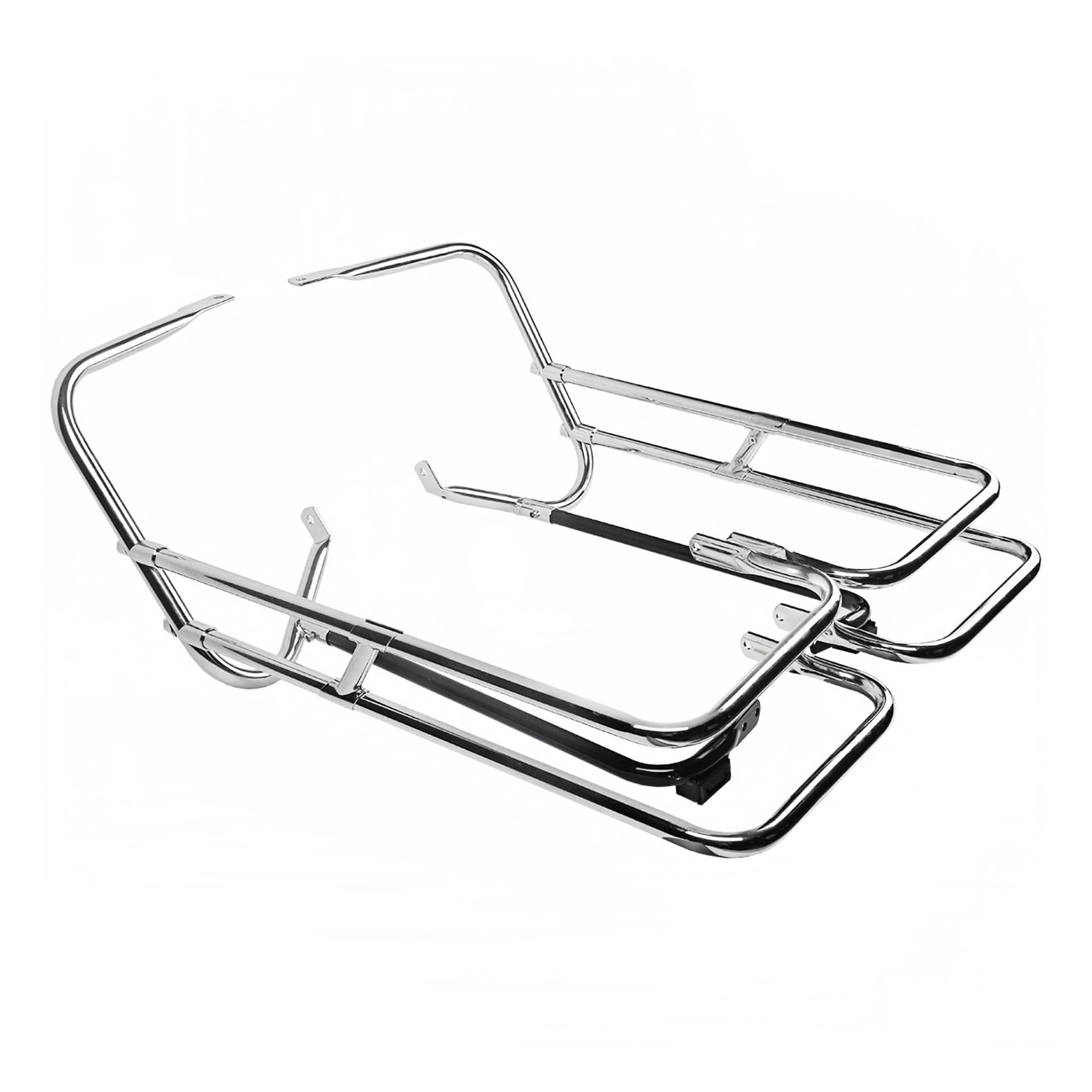 Green-L Saddlebag Guard Fit for Harley 1997-2008 Touring Road King Street Electra Glide Rail Mount Bracket Protector