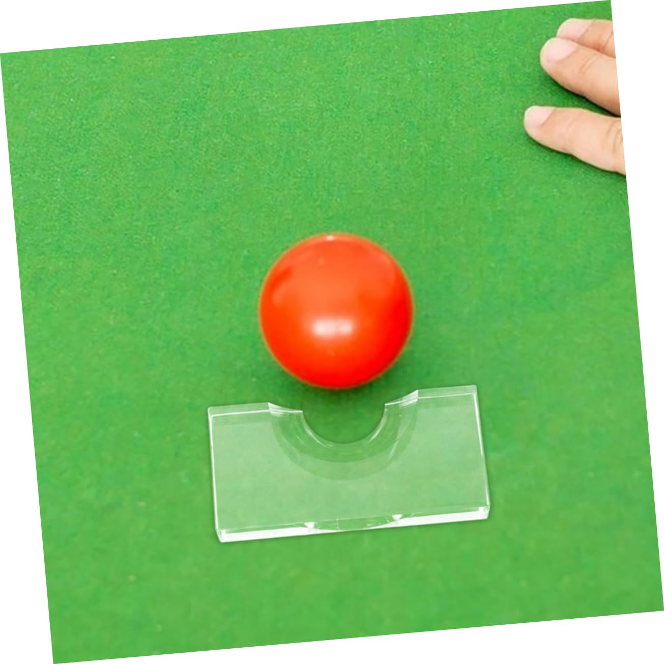 balacoo Snooker Supply 2pcs Acrylic Billiard Markers Ball Holder Sturdy Pool Table Position Markers