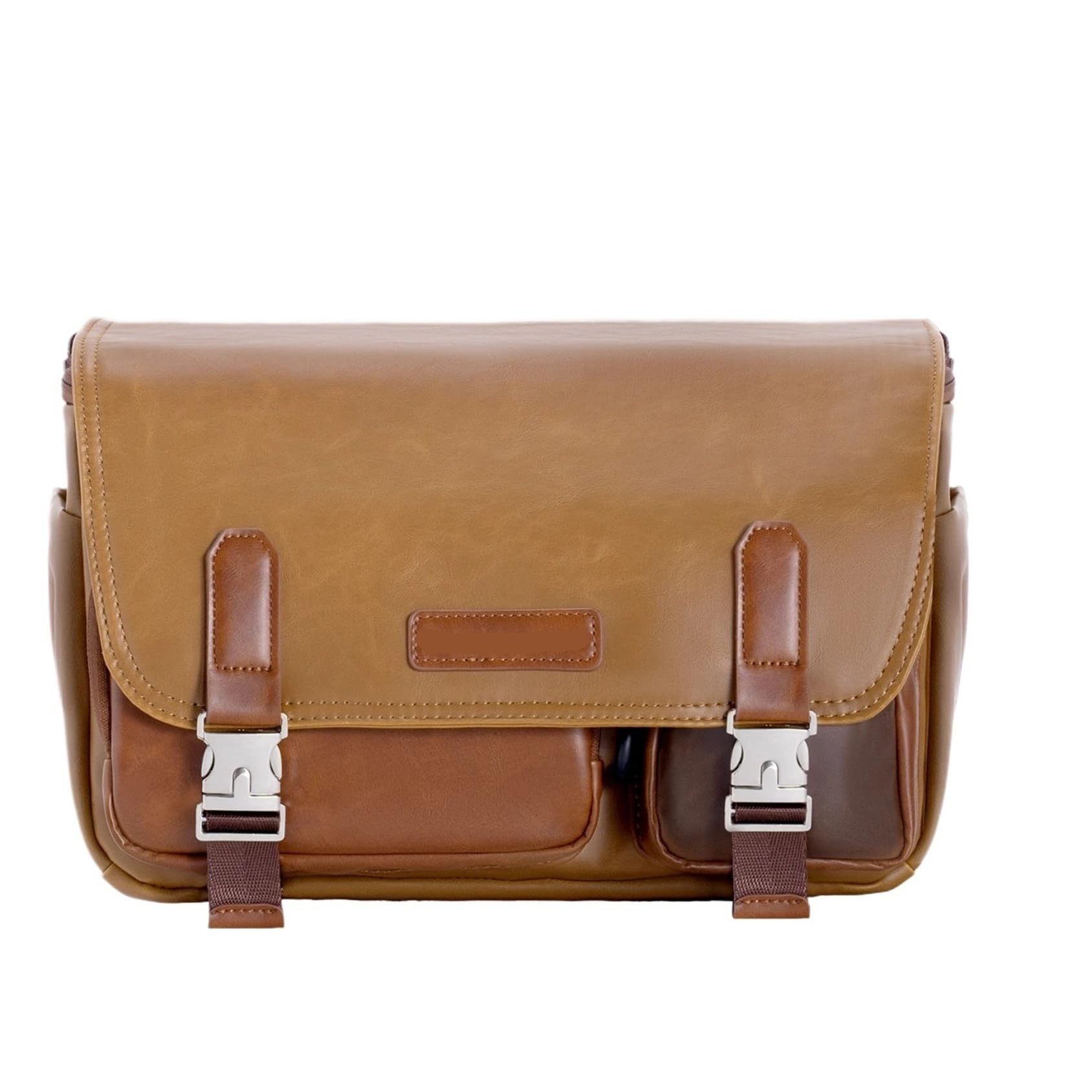 Compatibile con la borsa a tracolla a tracolla K&F CONCEPT | Borsa a tracolla impermeabile con divisori imbottiti for attrezzatura fotografica.(Brown)
