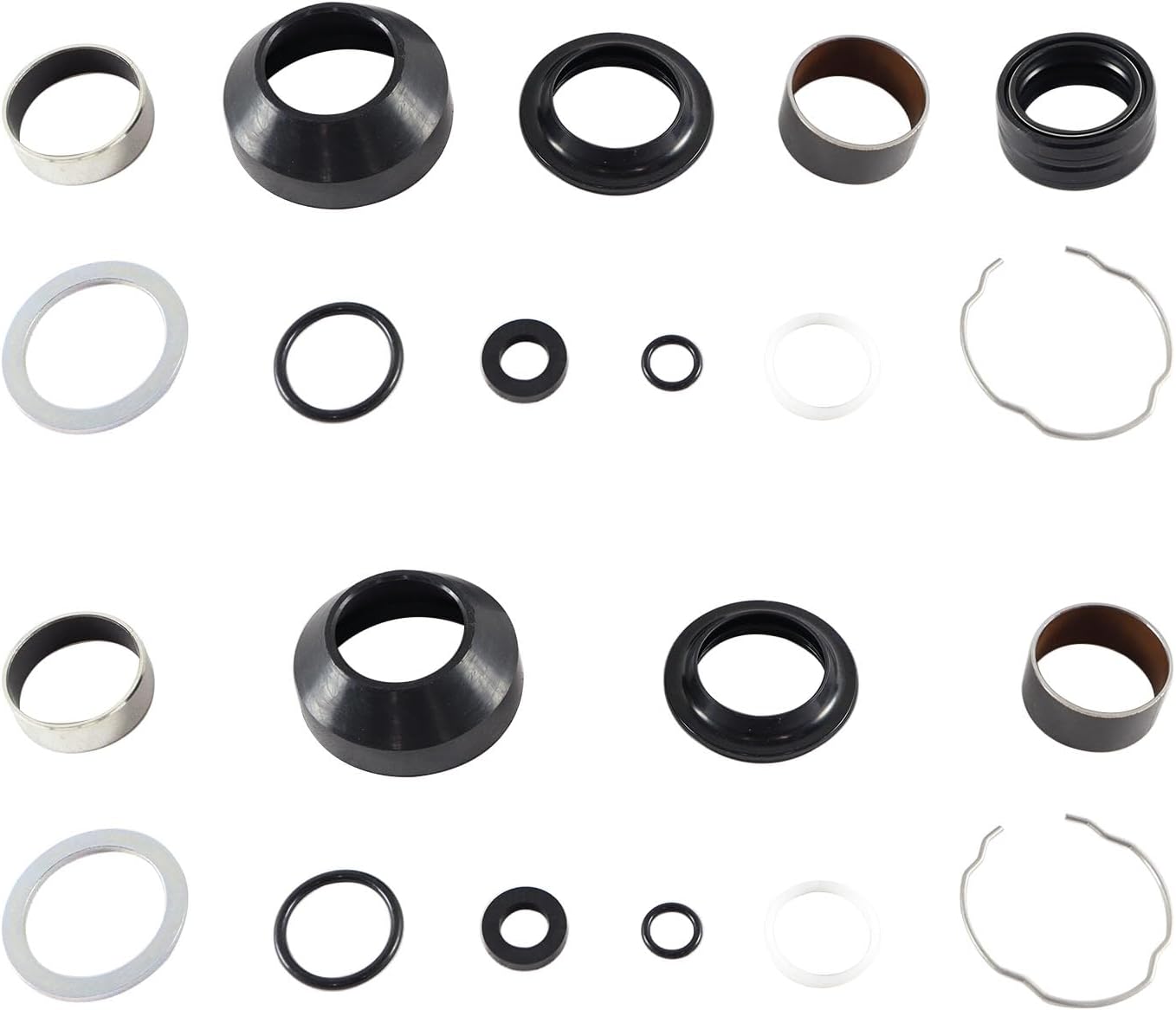 Front Fork Rebuild Kit Compatible With Harley Davidson Dyna Electra Glide Road Glide