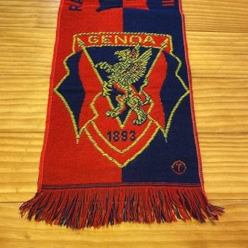 Amazon.co.jp: FORZA GENOA ジェノアCFC マフラー イタリア 三浦知良