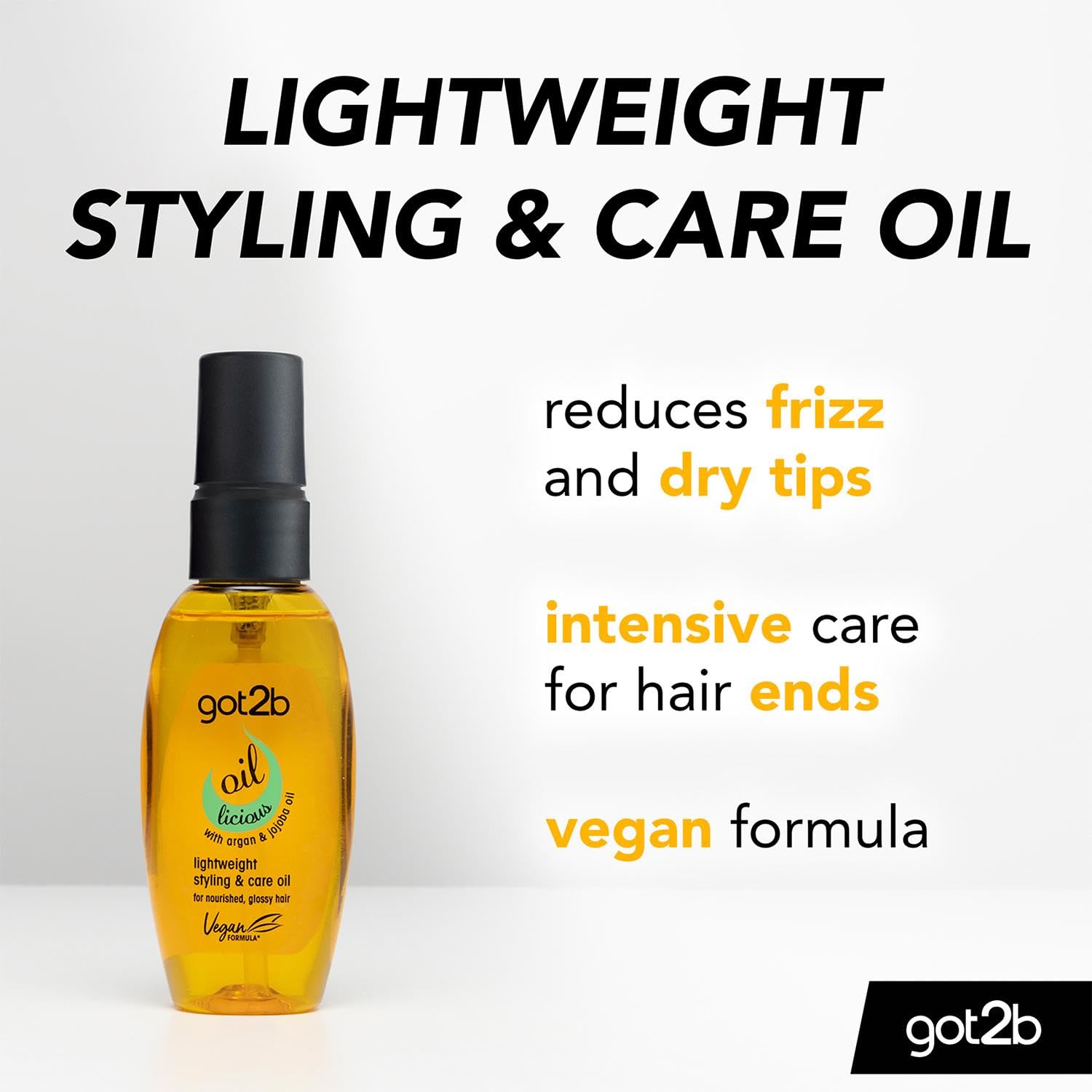 Schwarzkopf got2b Oil-Licious Tame & Shine Stylingöl, 50 ml