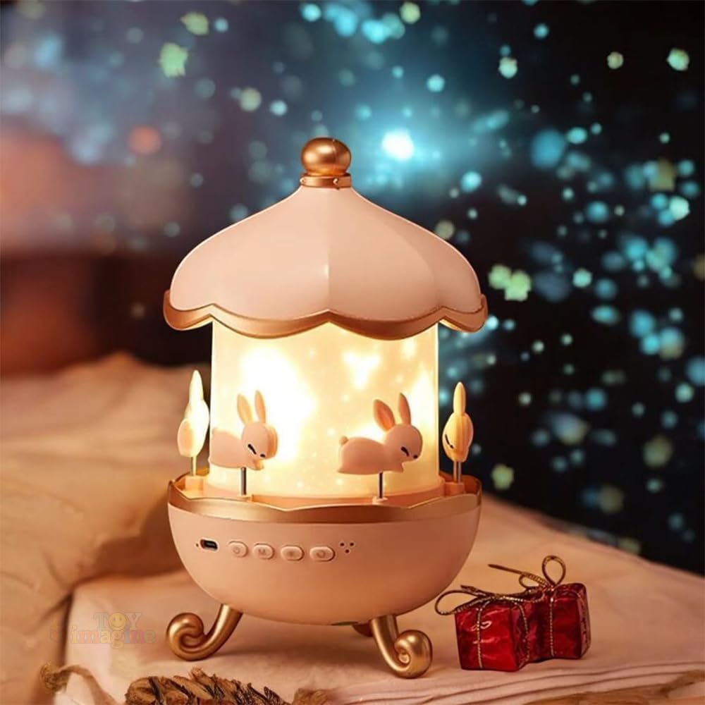 Flexi Madhav Night Light for Bedroom, 7 Film Gradual Rotating LED Projection Night Lamp Projector for Bedroom Light Decor, Table Lamp for Home, (Night Lamp)-image-46