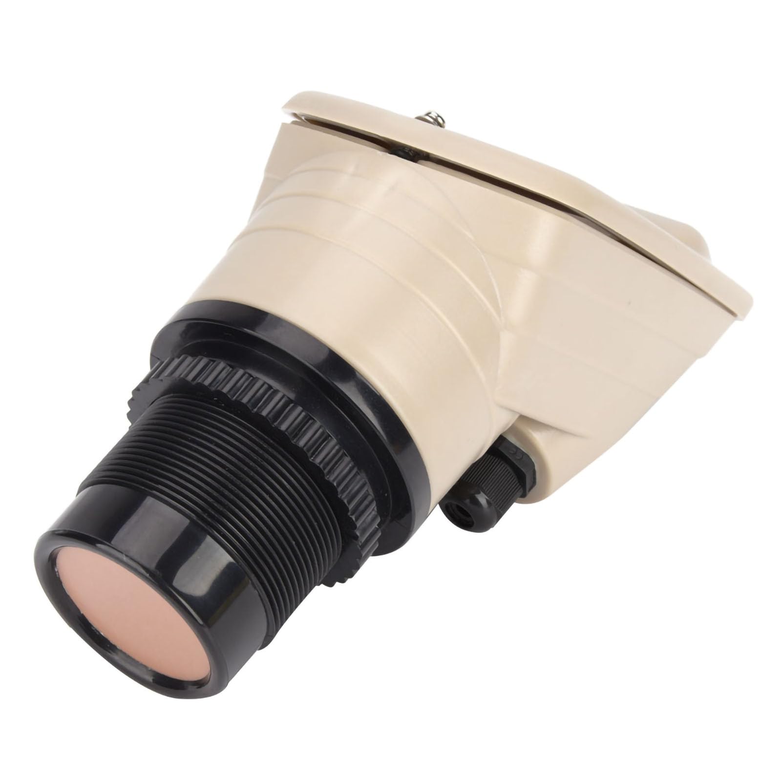 ALT - 666 DC24V Misuratore di livello ad ultrasuoni con display digitale, sensore di livello d’acqua ad ultrasuoni con LCD, trasmettitore di livello impermeabile IP67 per serbatoi (0-15 metri)