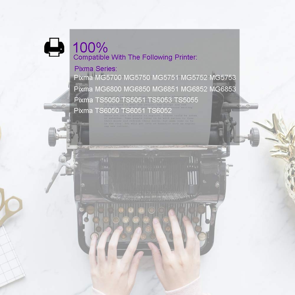 Go Inks 2 C/M/Y Set Di 3 Cartucce D'inchiostro Per Replce CLI-571 Compatibili/non OEM Per Stampanti PIXMA (confezione Da 6 - Foto 12