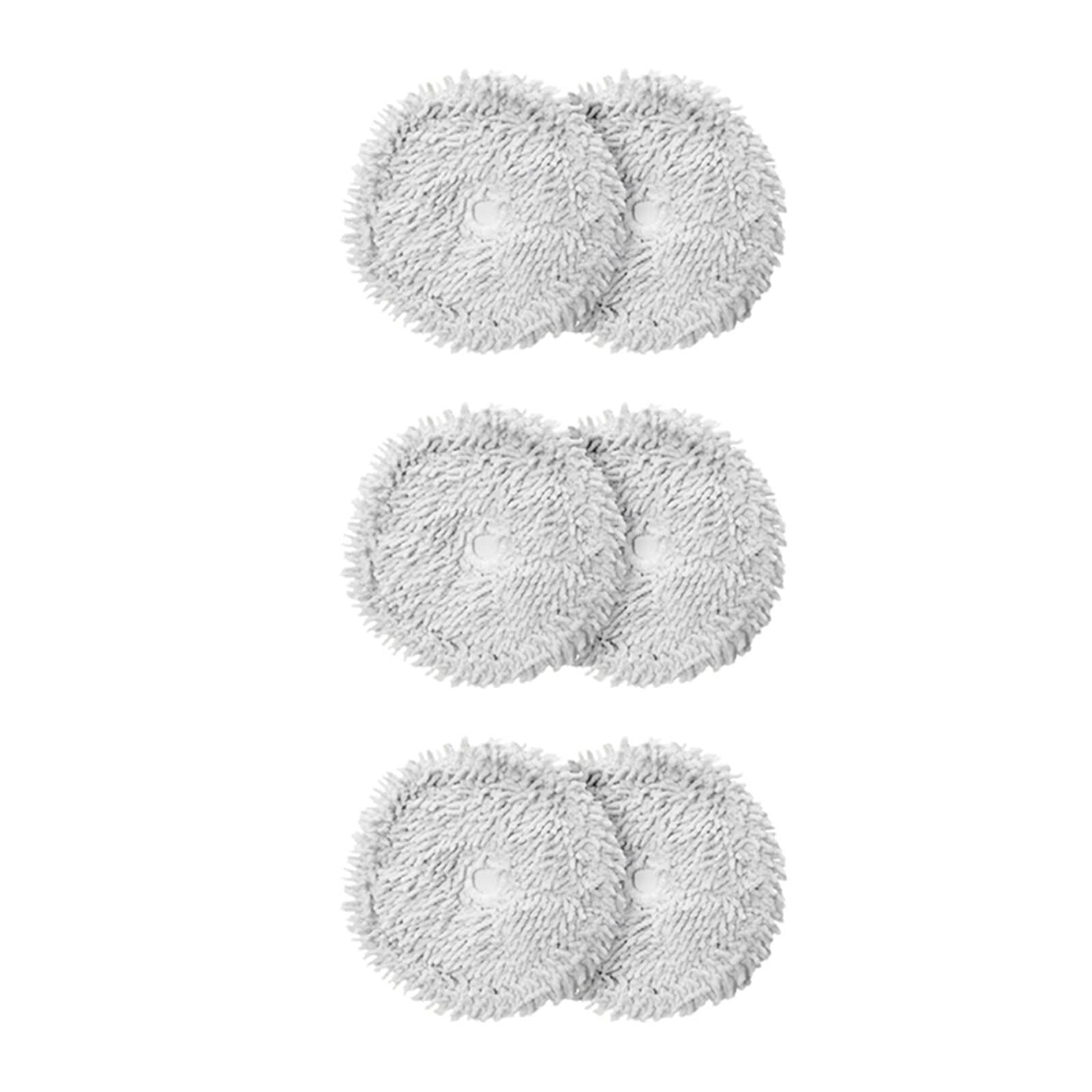 Ścierka do mopa próżniowego, kompatybilna z Dreame W10, W10 Pro, akcesoria do odkurzaczy ściereczka do mopa ściereczka do czyszczenia części zamienne(6pcs)