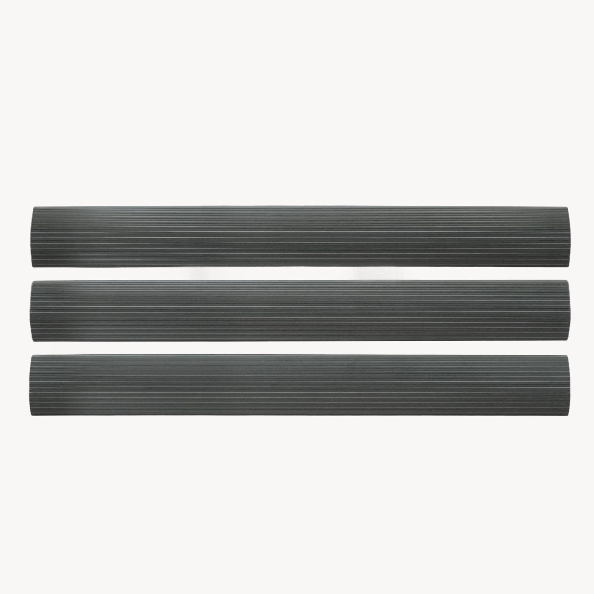 casa.pro Valla Jardin Exterior Cefalu 150 x 400 cm Cañizo PVC Malla Ocultacion Cañizo Jardin Ocultación Contra el Viento Pantalla de Privacidad Balcón Terraza Resistente 16 mm - Antracita
