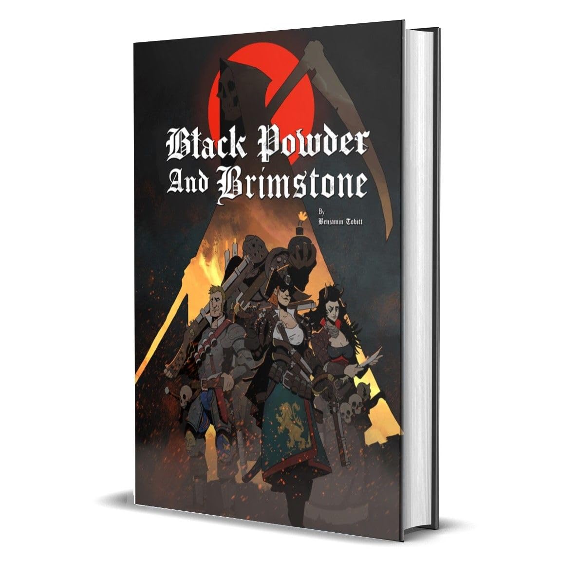 Free League Podstawowy podręcznik czarnego proszku i siarki: Grimdark Folk Horror TTRPG z Dark Magic & Chaos