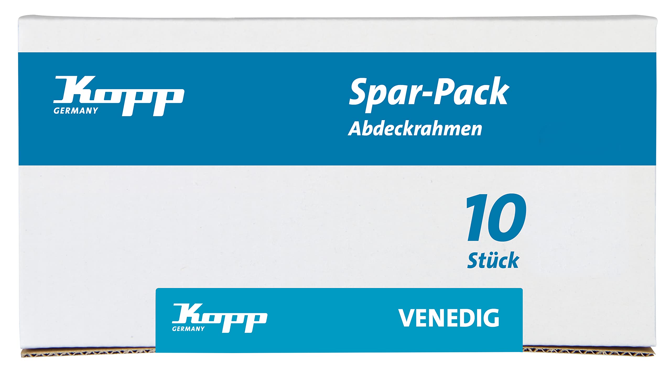 Cadre de recouvrement Kopp 400143013 Platine pour cacher les défauts
