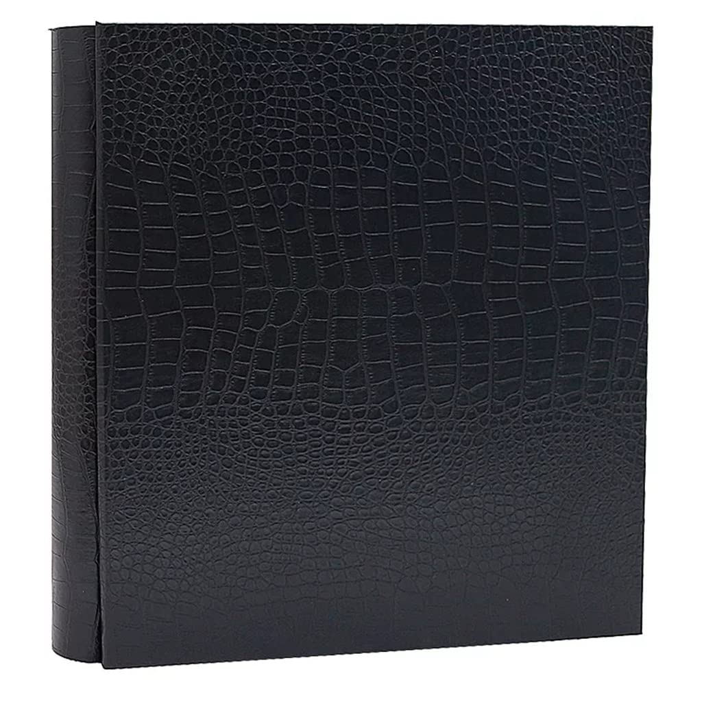 Album photo de grande capacité 500 photos avec insert cuir, cadeau idéal noir