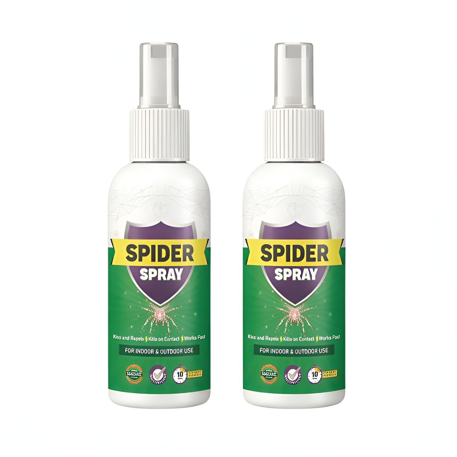 Spider Spray Each 100ml Pack of 2, Removes Entire Spider Colony | Spider Repellent Spray for Home Office & Garden Long Lasting Protection-image-45