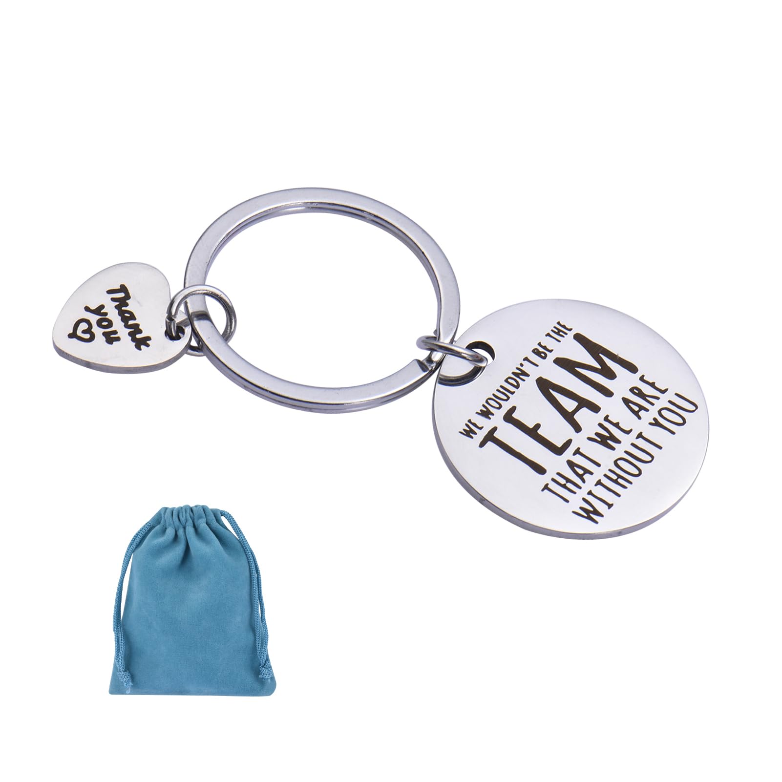 Oruza Silver Boss Gifts Keyring Manager Gifts We Wouldn't Be The Team That We Are Without You Appreciation Gifts For Manager Supervisor Mentor Coach Team Leader Employee Leaving