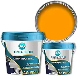 Tinta Epoxi Amarelo Melão Ag - Ral1028 900ml