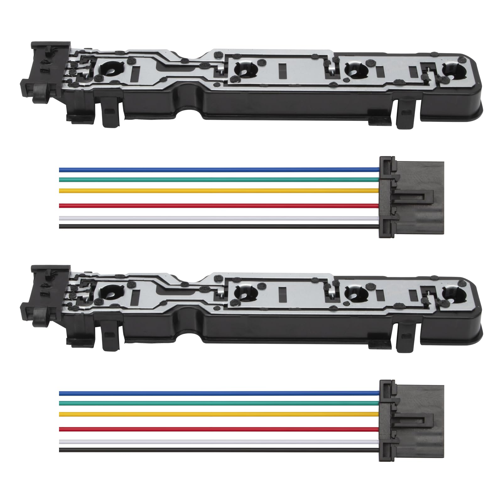 2 pezzi Supporto portalampada lampadina fanale posteriore con cablaggio per Ford Transit Mk6 MK7 2000-2014 Accessori 1681537 6C1113N004AB 1102440