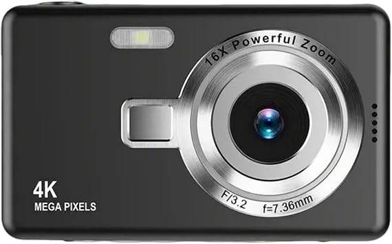 Digital Camera 96MP 1080P Autofocused Video for Boy Girls Children Easy to Carry Portable