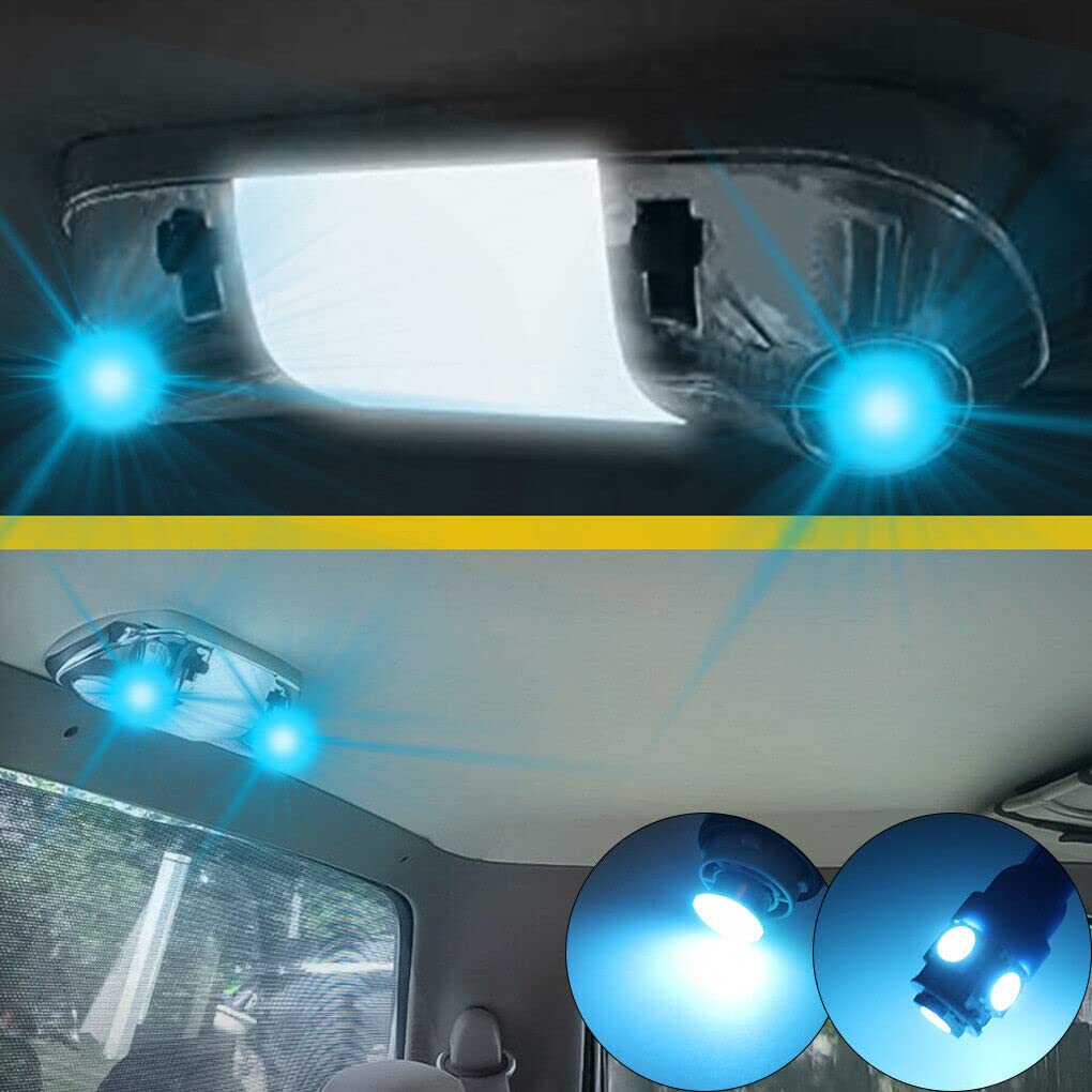 8Pc Super White Car Interior LED Light Bulb Kit for 1987-1991 Ford 8Pc Super White Car Interior LED Light Bulb Kit for 1987-1991 Ford