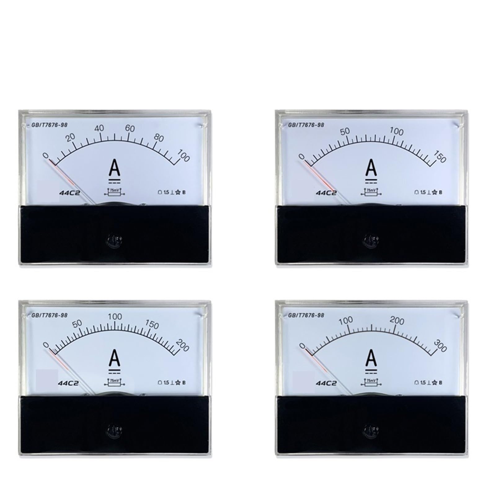 Ampèremètre analogique 750A DC évite les pannes de surcharge sur vos circuits