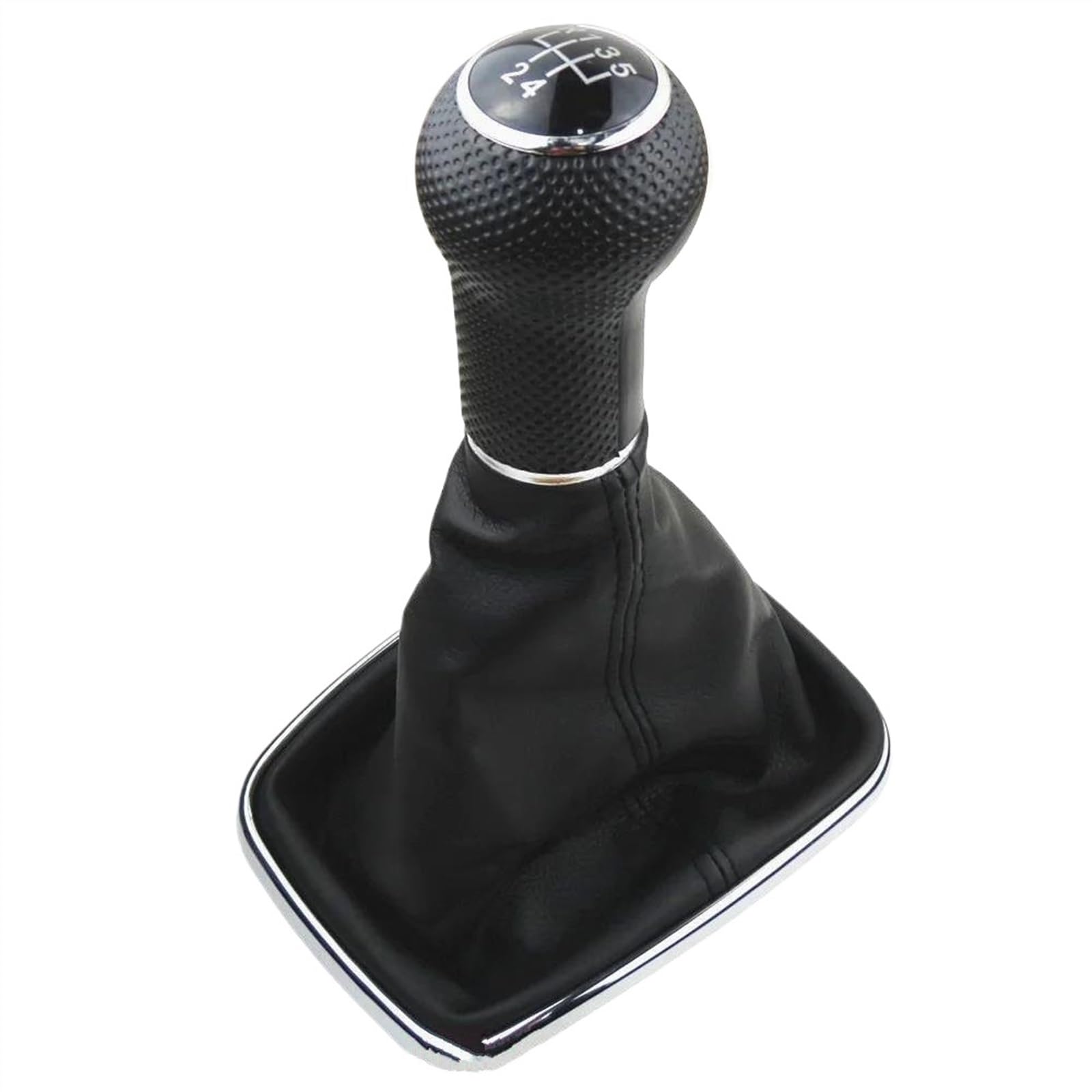 CAVINBDZ 5 Speed Black Frame Gear Shift Knob Lever Gaiter Boot for VW for Golf 4 IV MK4 GTI R32 for Bora for Jetta 1999-2004