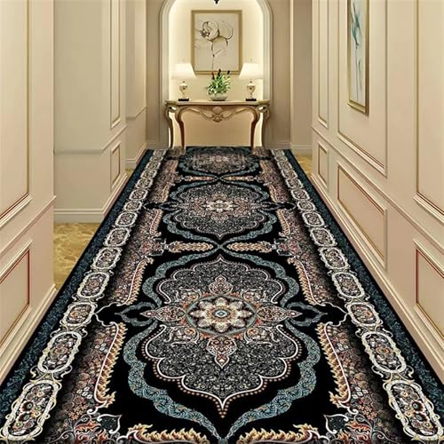 Tapis de couloir rétro Yu2 tapis de passage rectangle 400x80 - 3
