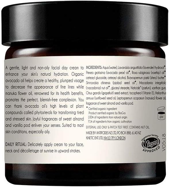 ANTIPODES Rejoice Light Facial Day Cream 60ml, 60 ml (Pack of 1) - Image 2
