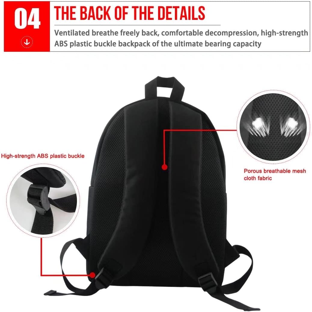 AFPANQZ Customized Backpack Multi Pockets Waterproof Bookbags Slim Lightweight Outdoor High School Daypacks Print On Demand Schoolbag Satchel Rucksack Women Men Girl Boy Personalize Gift