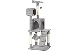 Yaheetech Cat Tunnel Tree: A Feline's Paradise for Play and Relaxation