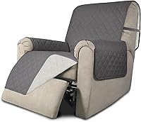 Vista 151 de Easy-Going Funda de Sofá Reclinable Reversible Funda de Sofá Resistente al Agua Funda de Sillón Protector de Muebles con Correas Elásticas