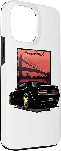 Miniatura 3 de Funda para iPhone 13 Pro Max Car Guy Challenger