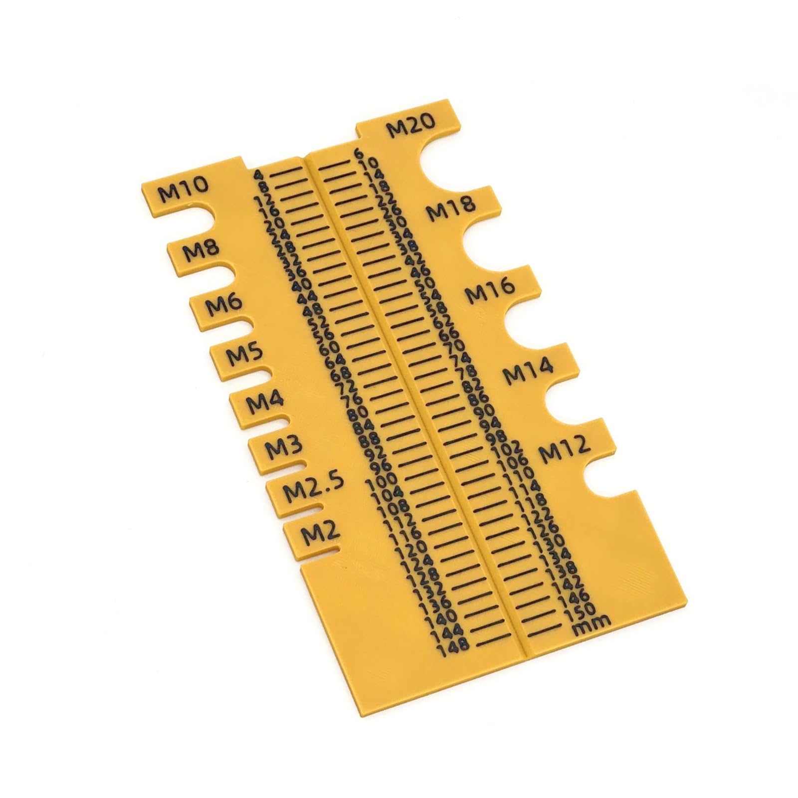 Multifunctional Screw Measurement Instrument for Industrial Mechanics Projects 150mm Length with Compact Portable Design Screw Measuring Gauge