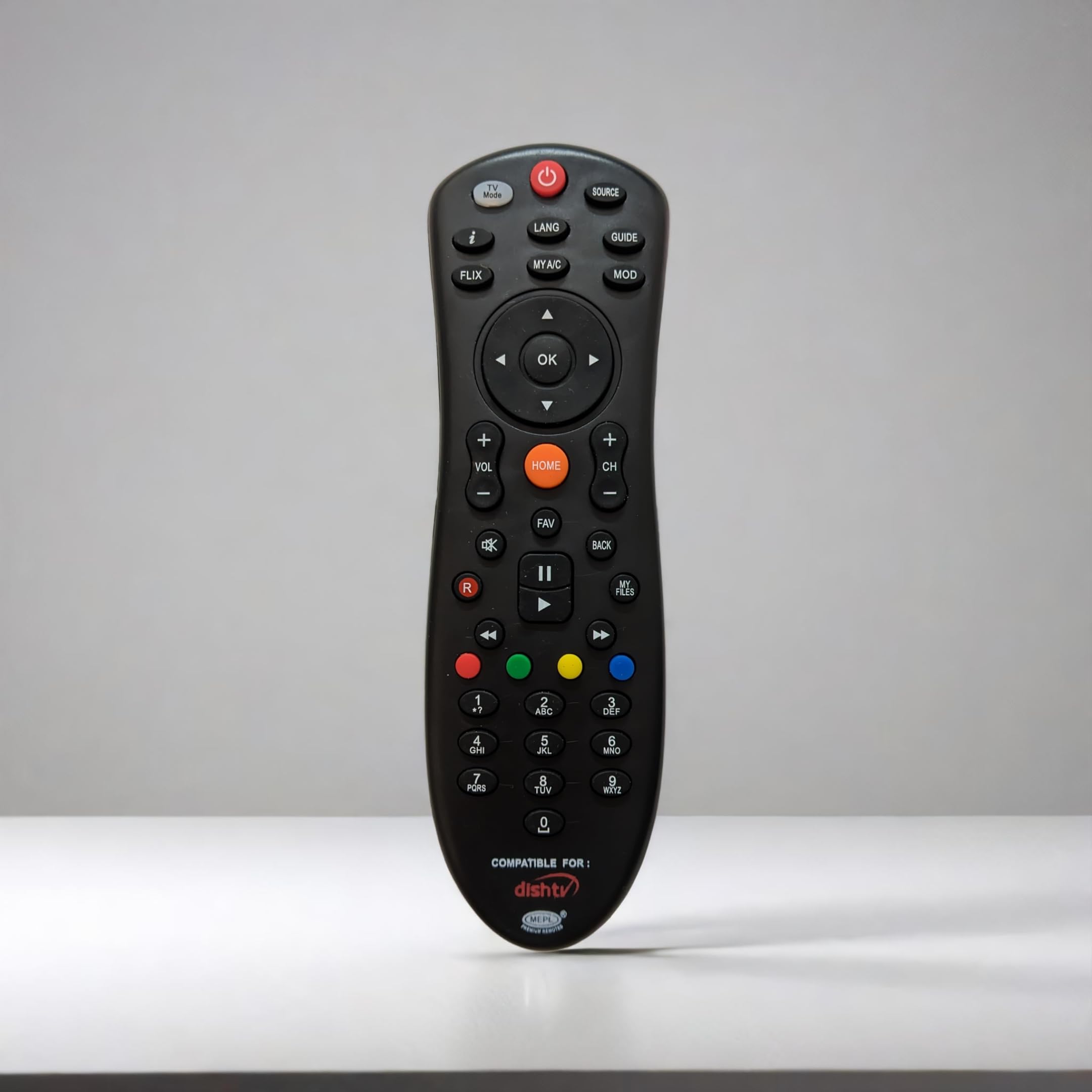 Narayan Enterprises Dish Tv Remote Compatible For Dish Tv Sd/Hd Dth With Recording Set Top Box (Pack Of 1, Black) (B0CY8KVWKB) Amazon Price History, Amazon Price Tracker