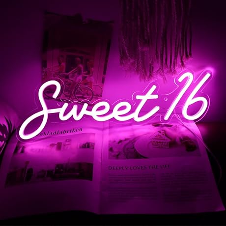 Sweet 16 Light Up Sign - Illuminate Your Special Day