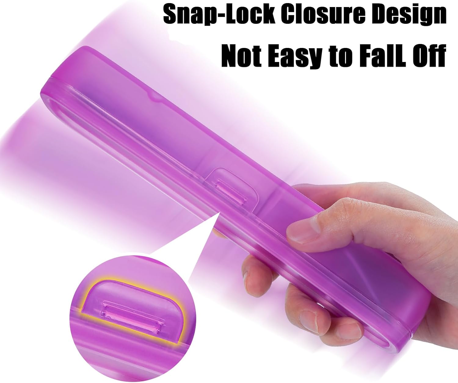 Travel Utensils with Case, 4-Piece Stainless Steel Portable Cutlery Set, Reinforced Case with Buckle Design, Lunch Box for Camping Work School, Include Fork Spoon Knife, Dishwasher Safe, Rainbow - Image 3