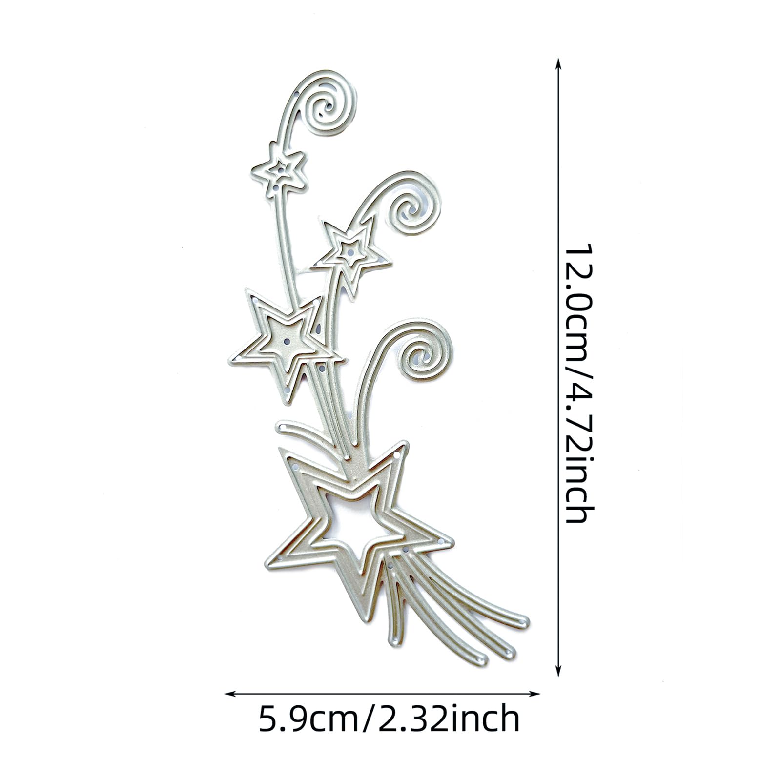 Fustella Per Goffratura Pasquale In Acciaio – Stencil 11x7,8 Cm Per Biglietti E Scrapbooking